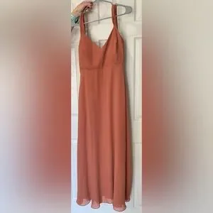 Birdy Grey | Dresses | Long Terracotta Dress With Offtheshoulder Sleeves | Poshmark Birdy Grey | Dresses | Long Terracotta Dress With Offtheshoulder Sleeves | Poshmark